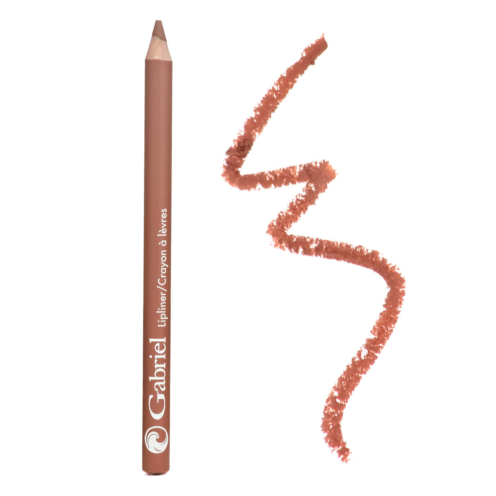 Gabriel Cosmetics Nutmeg lipliner pencil for precise definition and long lasting color