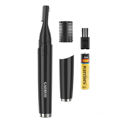 GAERUO electric eyebrow trimmer front view showing compact design for quick grooming