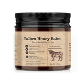GAHQB whipped beef tallow honey balm face-application delivers deep hydration for daily skin comfort