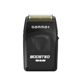 GAMMA+ Boosted cordless double foil shaver front view for fast, precise grooming.