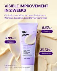 GANGNAM GLOW jar top view shows rich texture for skin nourishment