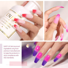 GAOY soak-off gel polish shown for easy at-home removal