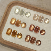 GAOY Glitter Cat Eye gel nail polish set Sunshine bottle for dazzling at-home manicures