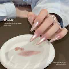 GAOY Glitter Jelly Gel Nail Polish Silver Holographic offers light-catching shine.