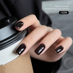 GAOY jelly pink color swatch ideal for delicate nail accents