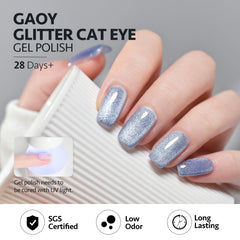 GAOY magnet usage demonstration creating cat eye design