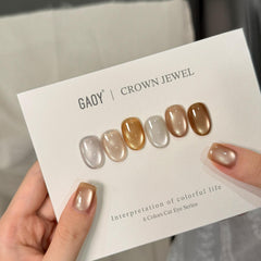 GAOY UV-cure gel dries in 60 seconds for quick at-home manicures.