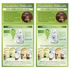 Garnier Nutrisse color mix ampoule added for deep nourishment