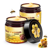 GARPGONA Bee Venom Cream jar close-up for deep hydration and radiant skin.