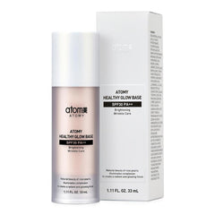 GASHINA STORY Atomy Healthy Glow Base tube closeup for a smooth, radiant makeup base
