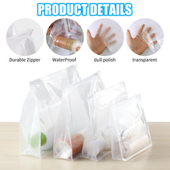GAWBYET transparent bag contents check aids fast item finding and organized travel