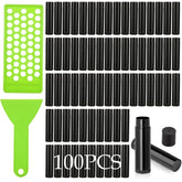 GBACHOOSE lip balm tubes 100-pack with 5ml capacity for DIY lip care on the go