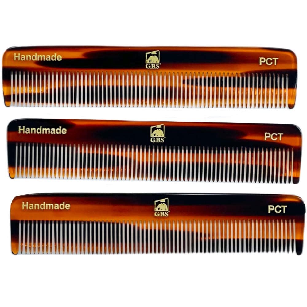 G.B.S GENTS PCT 5in comb packaging: premium grooming tool ready for gifting
