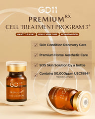 GD11 Premium Cell Treatment powder vial close-up enabling at-home regeneration.