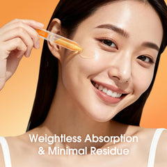 GDTLTP Salmon DNA Serum application close-up showing smooth texture.