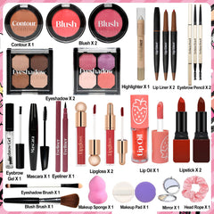 GDWDGJ makeup advent calendar matte lipstick showcase for festive lips