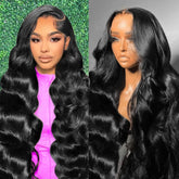 Gearina 13x6 lace-front wig in body wave for natural daily wear.