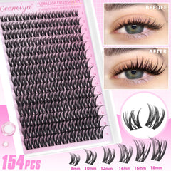Geeneiya waterproof lash bond seal provides long lasting wear for all day confidence.