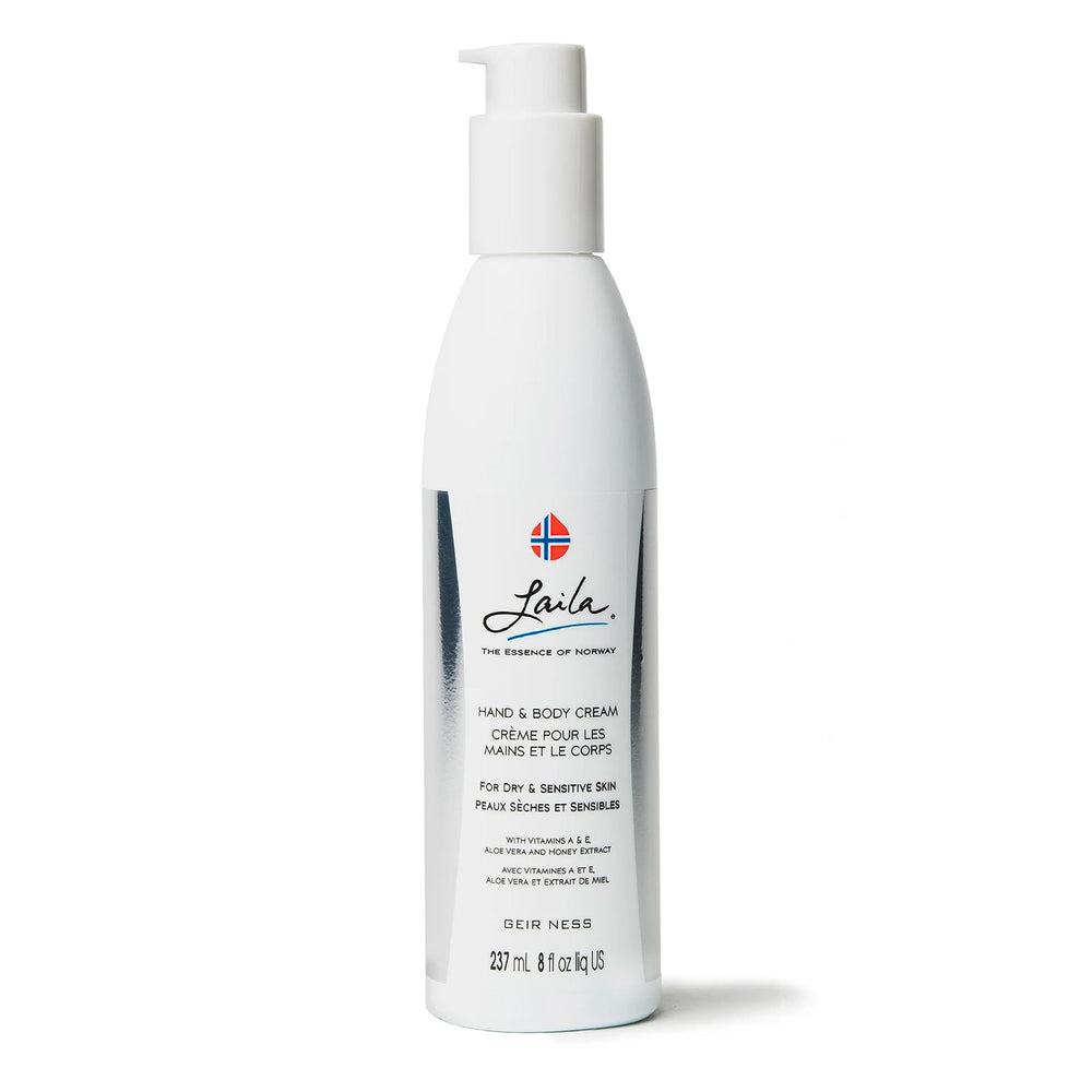 Geir Ness Laila hand-body cream jar for deep hydration and lasting softness