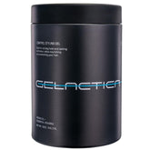 Gelactica Max Control bottle front shows strong hold for all-day slick-back looks.