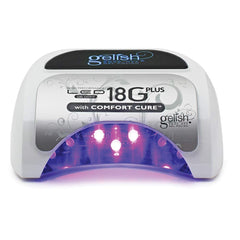 Gelish 18G Plus LED Light front view showing 36W curing power for fast salon sessions.