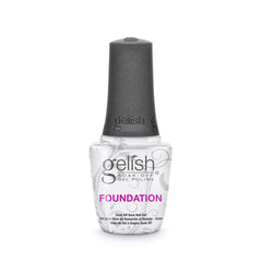Gelish Foundation Base Gel 1310002 bottle—promotes strong adhesion for durable gel applications.