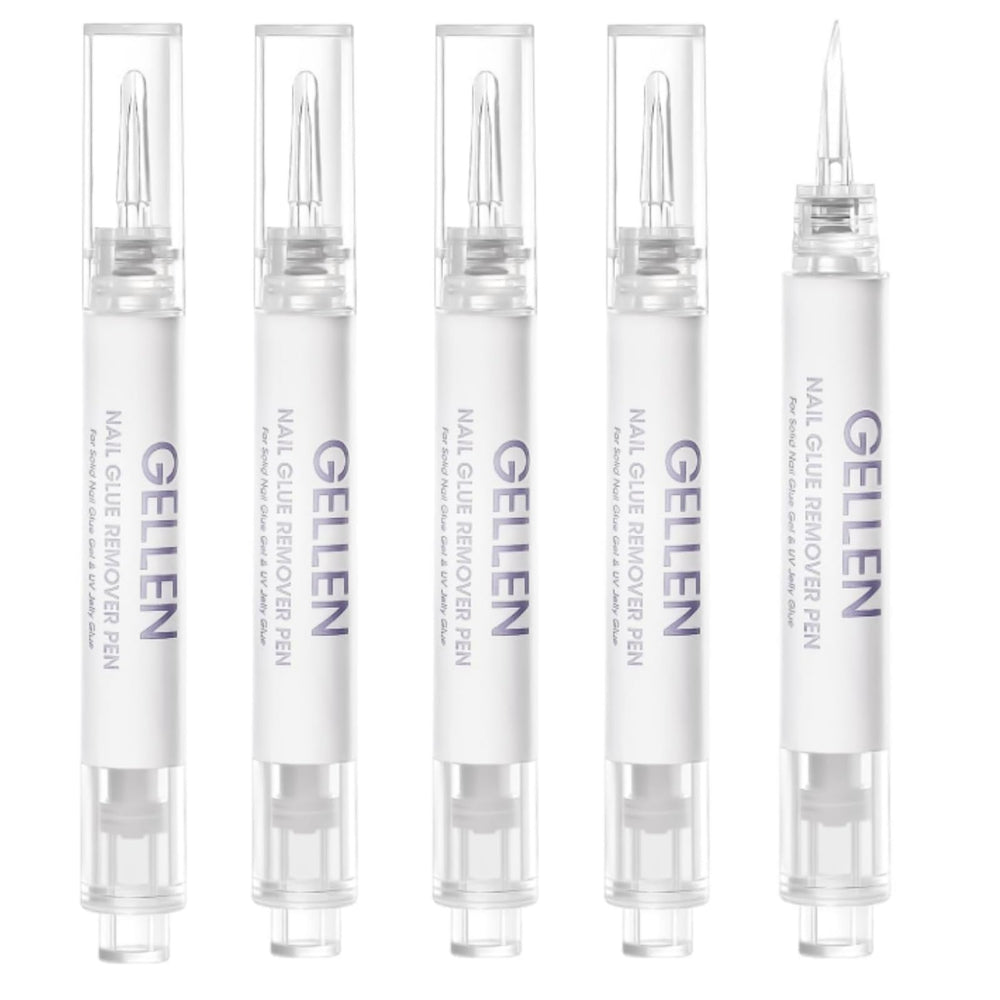 GELLEN nail glue remover pen with precision nozzle for quick, controlled removal.