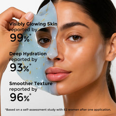 GEMSKIN Jelly Mask hydration formula with hyaluronic acid delivers lasting moisture.