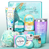GEMTEND birthday gift box showcases curated self-care items for a thoughtful celebration.