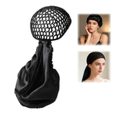 Generic bonete satén 2 en 1, frente, protege rizos y reduce frizz