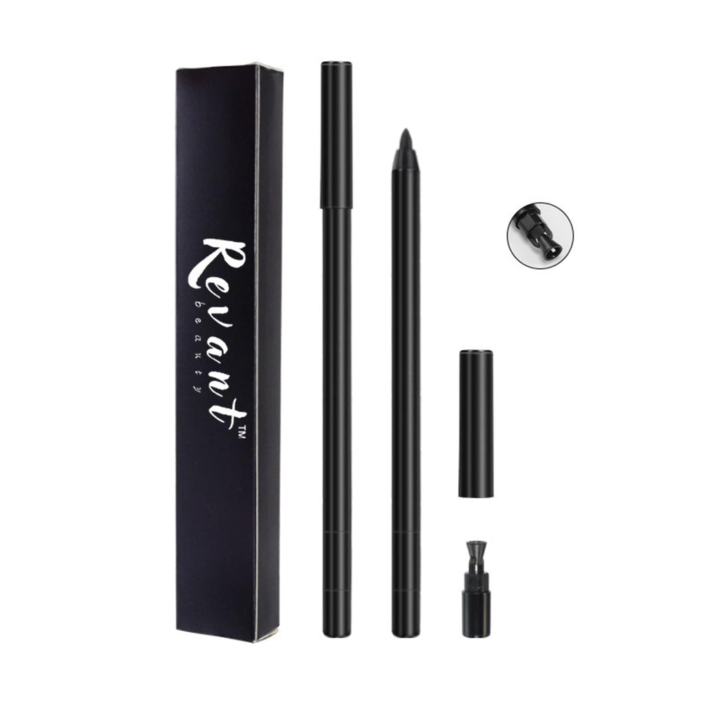 Generic Beauty Gel Eyeliner round-tip applies precisely along the lash line for defined eyes all day