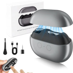 Generic electric nail clippers senior clip demonstrates precise trimming for tidy nails.