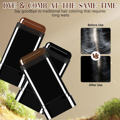 Generic Hair Color Stick close-up shows precise manual color application.