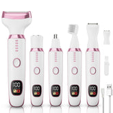 Generic 5-in-1 razor for women front view shows cordless grooming on the go