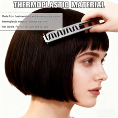 Generic Upgrade Texture Comb in action supports quick, effortless styling for busy mornings