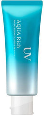 Generic UV Aqua Rich Watery Essence bottle showing refreshing texture for sun protection