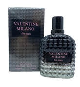 Generic Valentine Milano bottle-front for a versatile daily fragrance