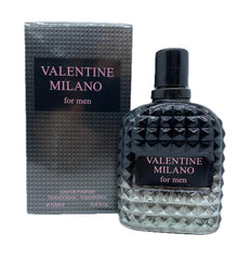 Generic Valentine Milano bottle-front for a versatile daily fragrance