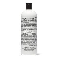 Generic Value Products Tea Tree Oil Conditioner texture closeup showcases shine and detangles for daily use.
