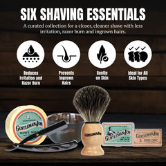 Gentleman Jon folded razor handle shows secure grip and compact storage