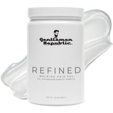 Gentlemen Republic Refined Hair Gel bottle, 32oz, premium styling option.