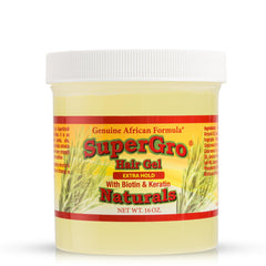 Genuine African Formula SuperGro braid-styling shows strong hold for textured braids