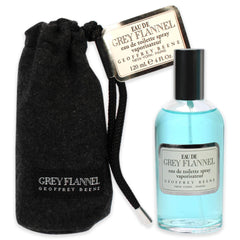 Geoffrey Beene Grey Flannel bottle 4oz for daily wear and special occasions.
