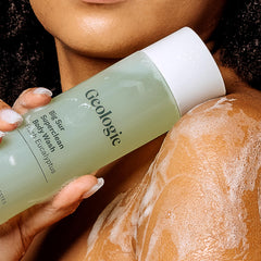 Geologie Big Sur eucalyptus-scent enriches showers with a natural, awakening fragrance.