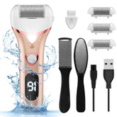 Geopu Electric Foot Callus Remover package view for easy at-home pedicure.