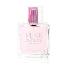 Geparlys Karen Low Pure Crystal mid-notes bloom with jasmine and peony for floral refinement.