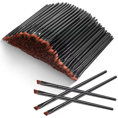 Gerrii disposable angled eyebrow brush nylon head for precise brow application.