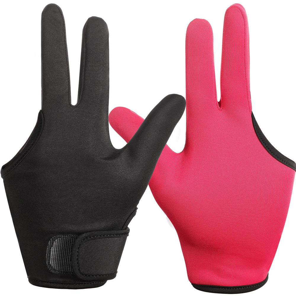 Geyoga heat resistant gloves with 3 finger design for safer hair styling.