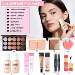 Geyomi All in One Makeup Kit mascara-eyeliner for defined eyes and precise application