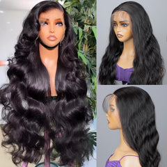 Ghios HD lace-front detail showing seamless part and invisible hairline.